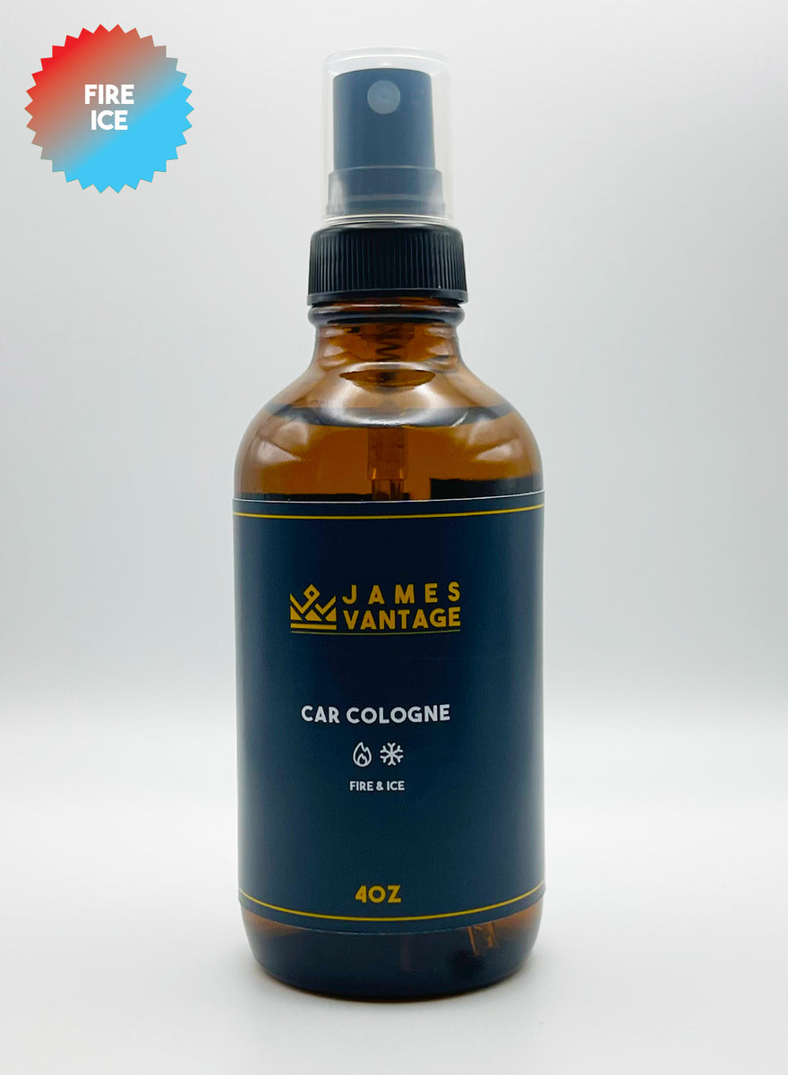 Car Cologne Air Freshener Fire & Ice James Vantage